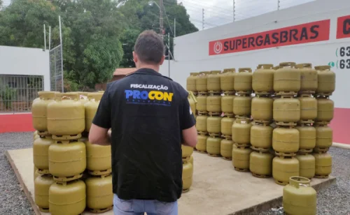 Procon Tocantins encontra variação de 25% no preço do gás de cozinha
