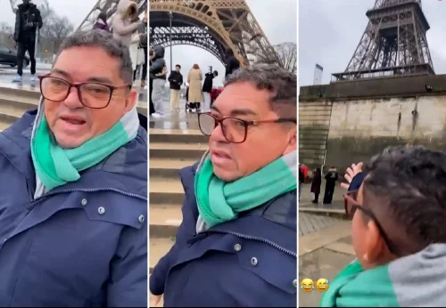 Tocantinense viraliza ao comparar Paris com cidade natal: 'Ananás é mais bonita'