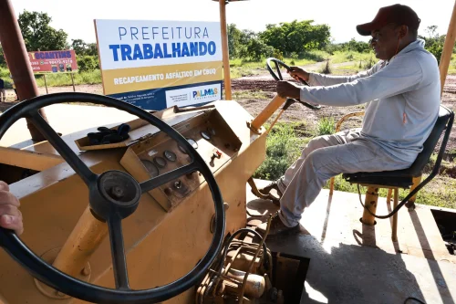 Obras de recapeamento da Teotônio Segurado e de avenidas comerciais marcam primeiros meses de gestão