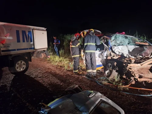 Duas pessoas morrem e cinco ficam feridas em acidente com carro oficial na TO-080