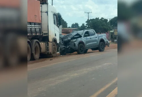 Acidente entre caminhonete e caminhão mata homem de 45 anos na TO-335, no Tocantins