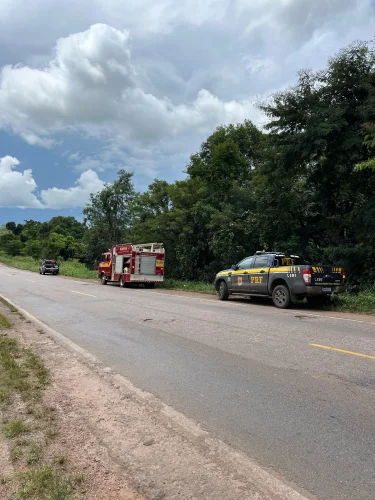 Adolescente Morre em Acidente na BR-153 e Mãe e Padrasto Ficaram Feridos