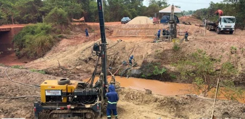 DNIT dá início às fundações da nova Ponte sobre o Ribeirão Aldeia Grande na BR-010, no Tocantins