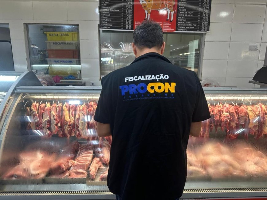 Procon Tocantins alerta: variação de até 124% nos preços das carnes em Palmas