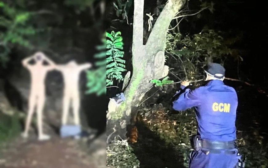 Dois homens são presos por ato obsceno no Bosque dos Buritis.