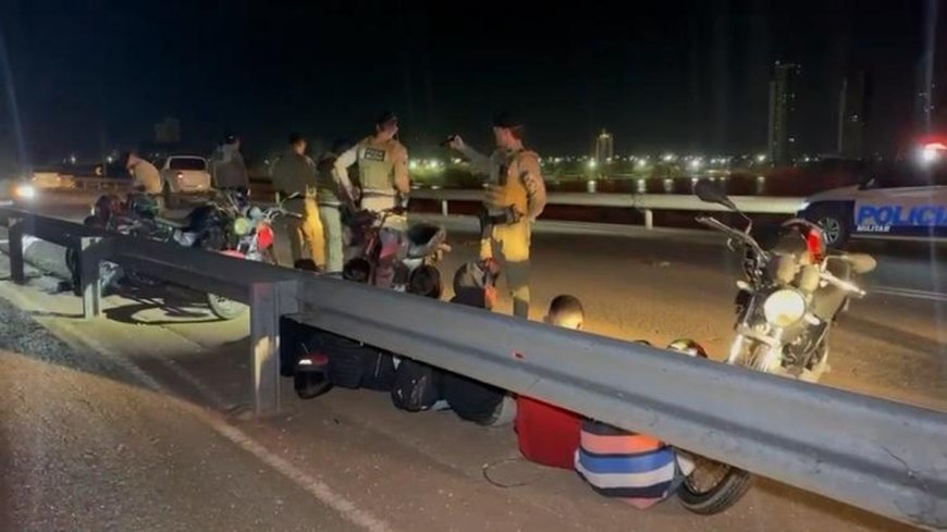 Jovens detidos por direção perigosa em ponte de Palmas