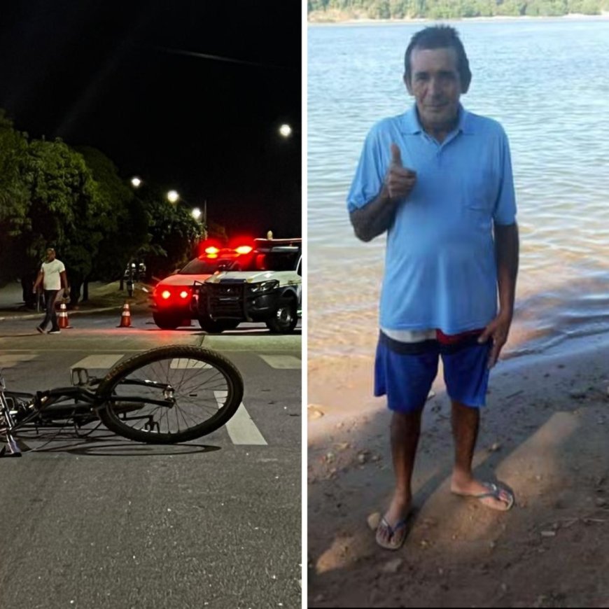 Tragédia em Palmas: Ciclista é atropelado e motorista foge do local