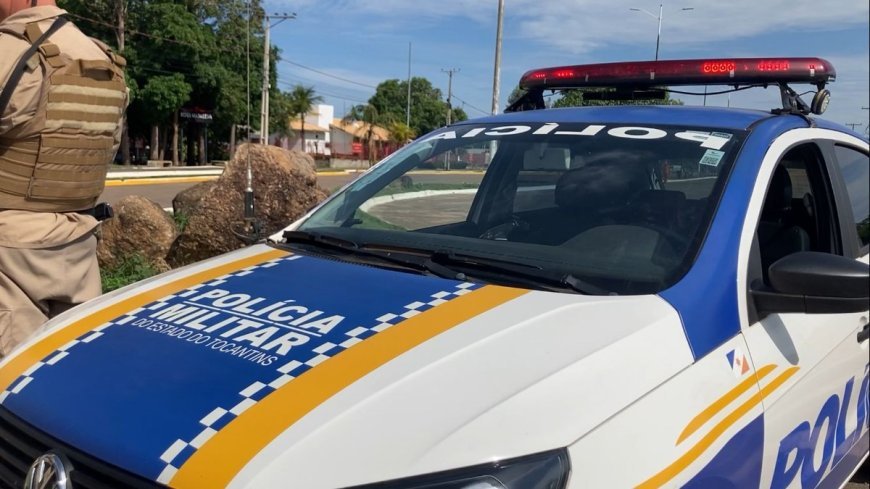 Homem é preso após atacar policiais com faca em Conceição do Tocantins