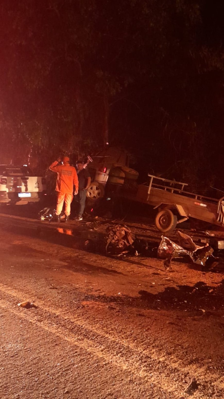 Tragédia na Serra de Taquaruçu: Caminhonete causa acidente fatal e deixa idoso morto