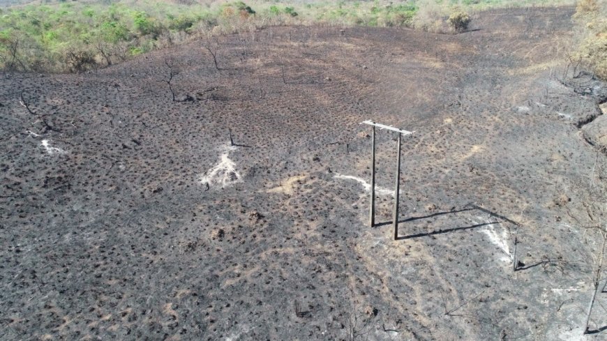 Queimadas causam quase nove mil pessoas sem energia no Tocantins