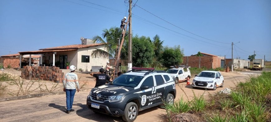 Operação policial resulta na prisão de 13 suspeitos por furto de energia elétrica na região do Bico do Papagaio