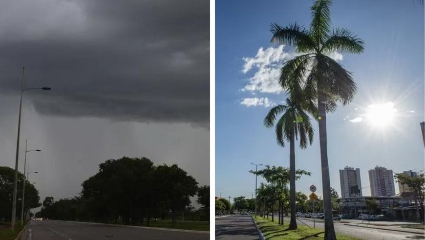 Previsão do tempo no Tocantins: chuvas e altas temperaturas marcam o final de semana