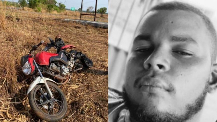 Jovem de 28 anos morre em acidente de moto na BR-153 em Guaraí