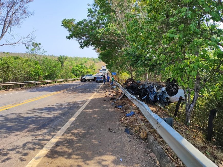 Grave acidente deixa um morto e feridos na rodovia entre Miracema e Lajeado