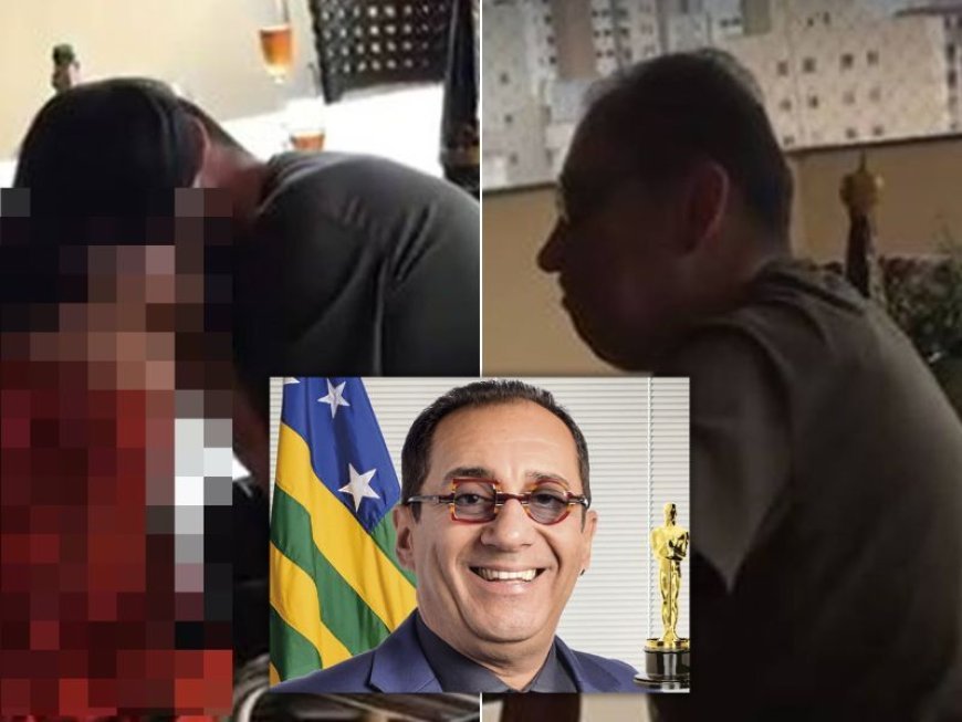 'PASMO': Vaza vídeo íntimo de senador Jorge Kajuru com mulher casada