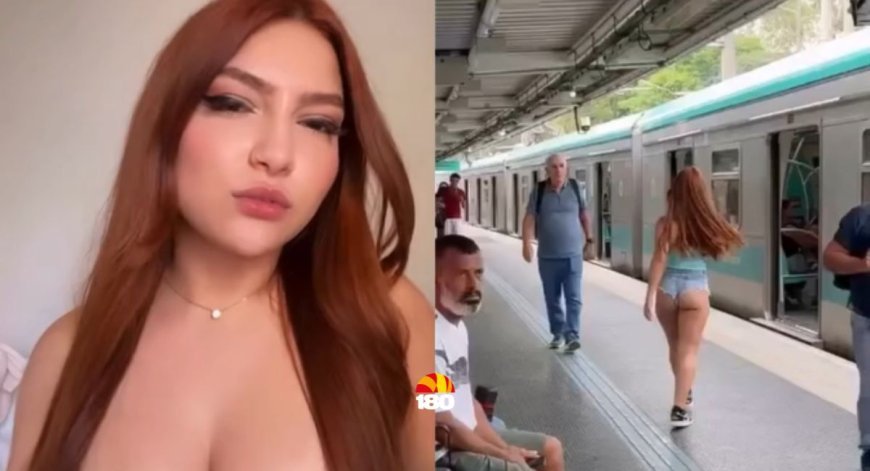 Influencer é expulsa do metrô por short curto e gera debate nas redes sociais! Você não vai acreditar no que aconteceu...