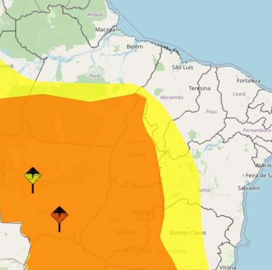 ALERTA: Estado de Tocantins em perigo com a previsão de chuvas intensas, saiba mais!