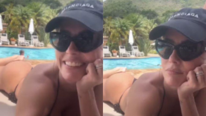 Deborah Secco surpreende com biquíni fio-dental minúsculo; veja as fotos ousadas!