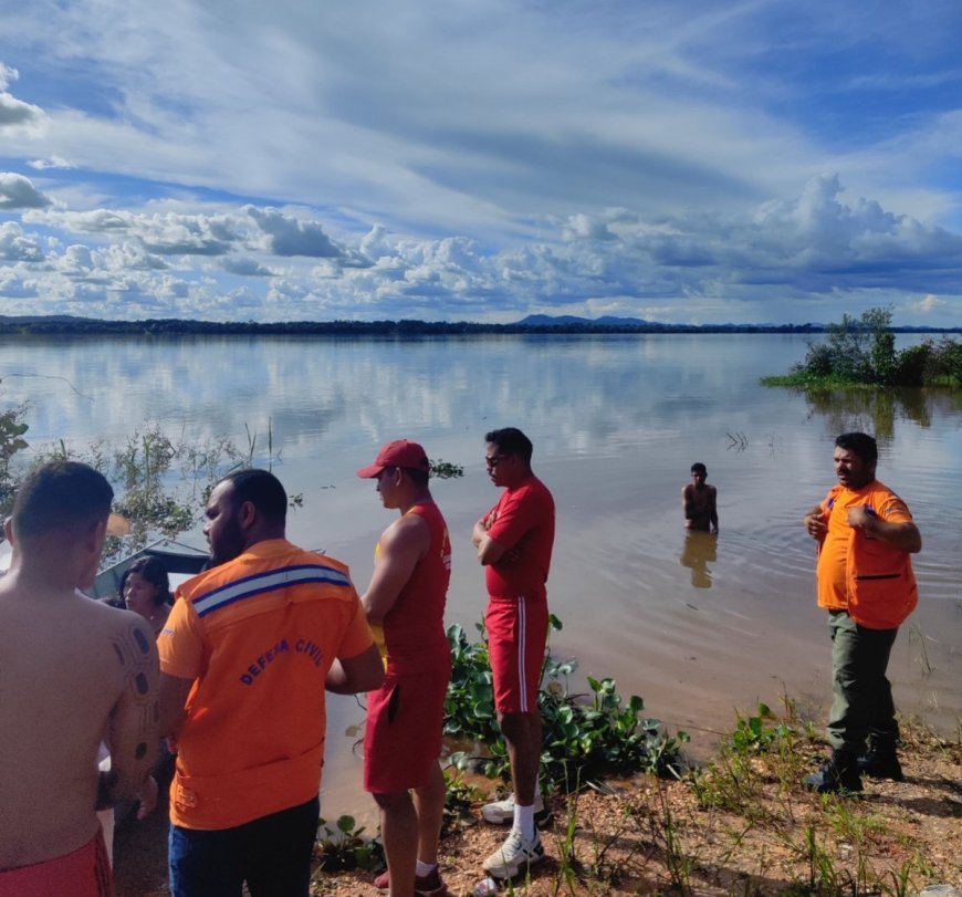 Homem desaparece ao tentar atravessar o rio Araguaia em canoa